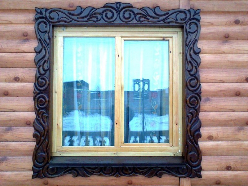 Наличники на окна деревянные