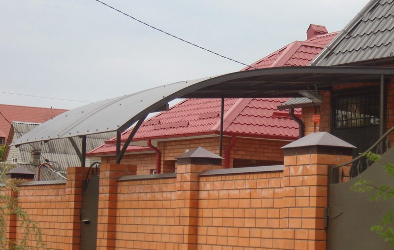 Козырек крыши