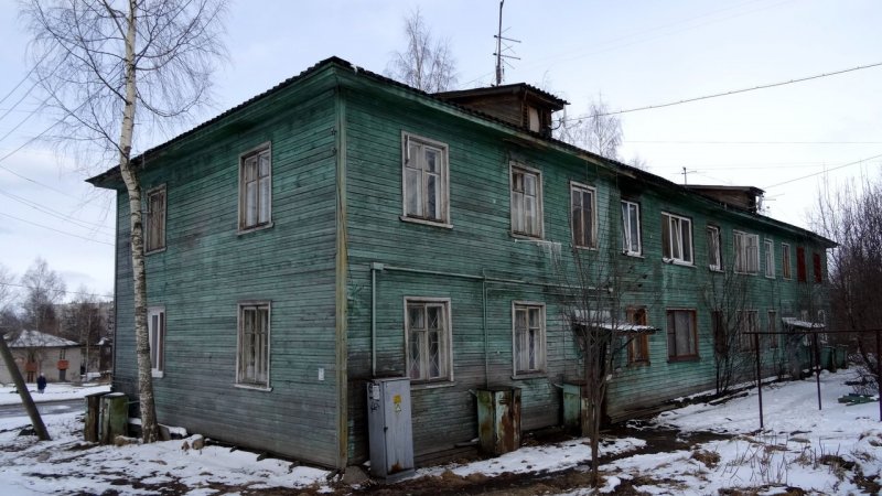 Деревянные бараки Петрозаводск