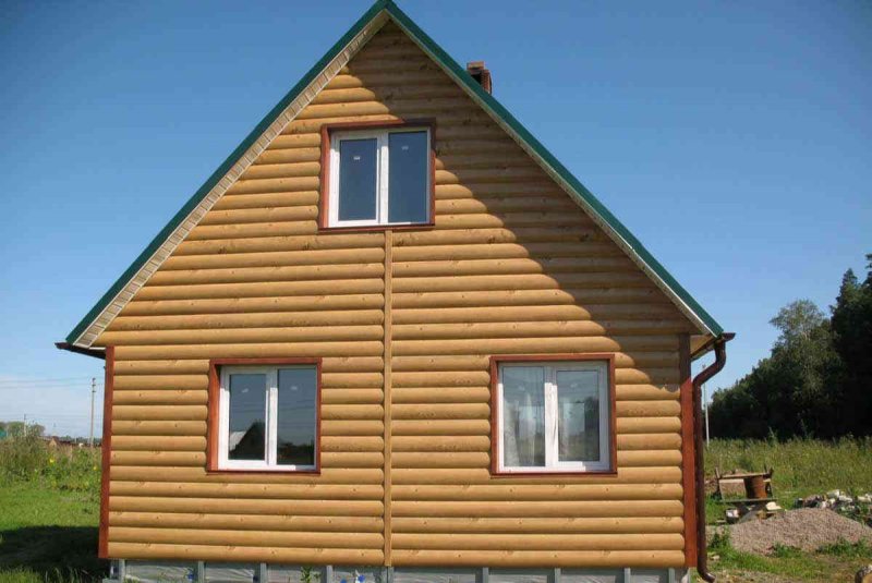 Блок Хаус под бревно