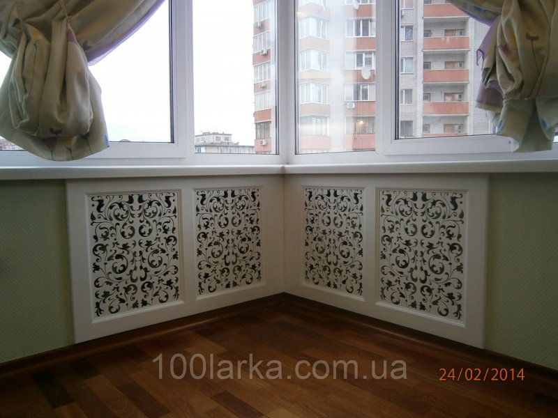 Решëтка для радиатора отопления 600х800