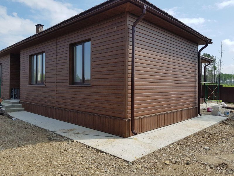 Сайдинг Lбрус (Ecosteel - кедр)