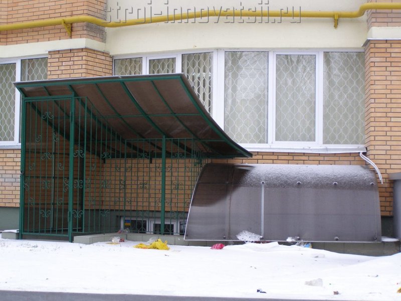 Ограждение входа в подвал