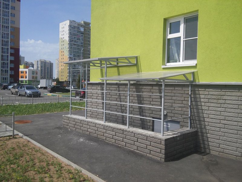 Ограждение приямков