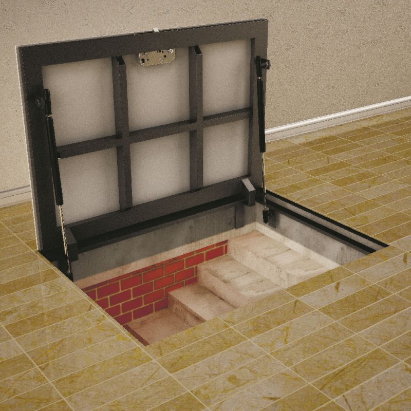 Люк напольный Floor d6060