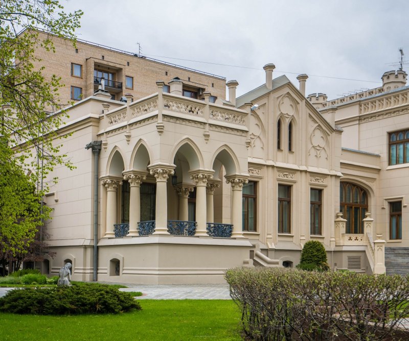 Особняк Морозова в Москве Шехтель