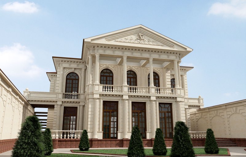 Проект усадьбы в стиле Ампир