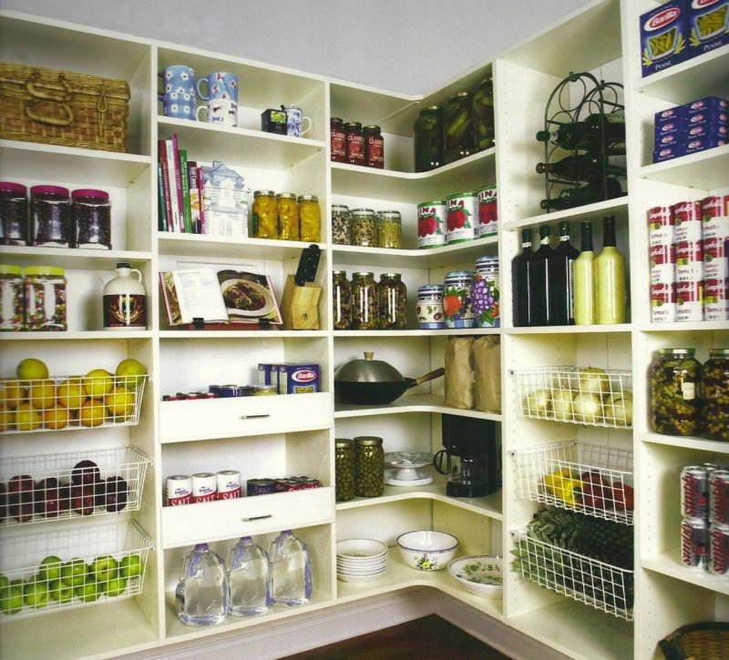 Кладовка с продуктами