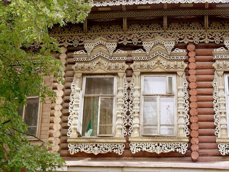 Дом купца Шорина наличники