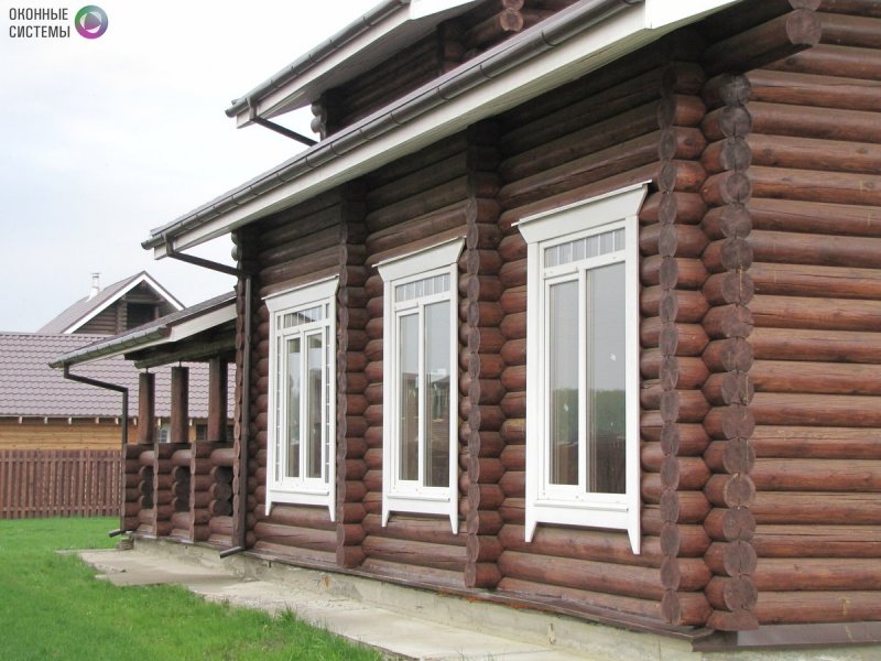 Наличники на окна в деревянном доме