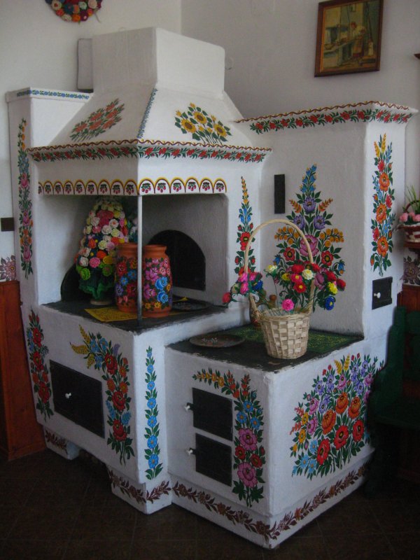 Расписные русские печи