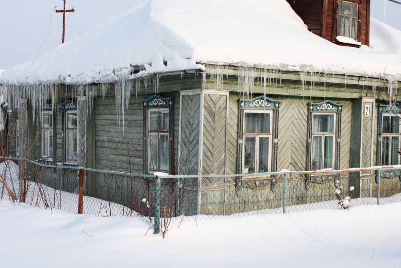 Деревянный дом СССР