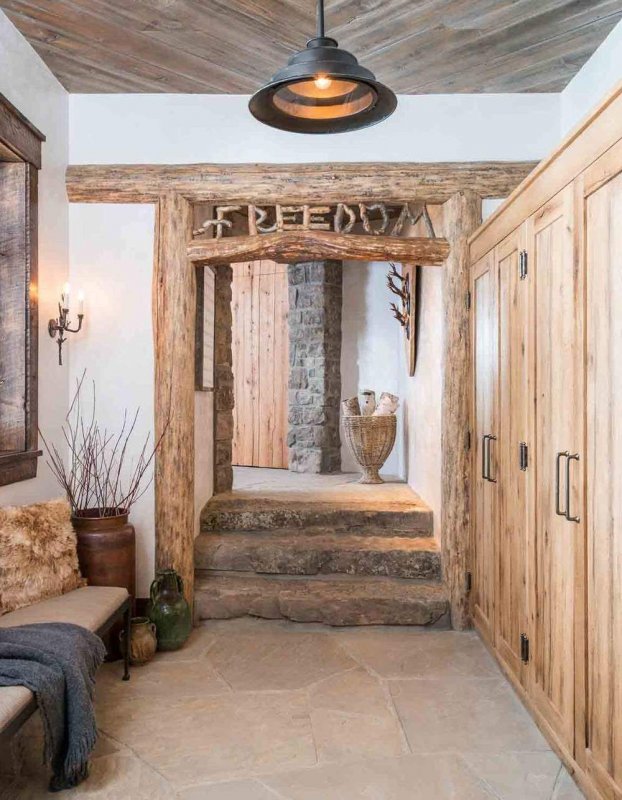 Barn Wood Doors in Interiors