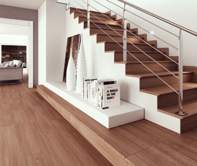 Kioto Roble Peldano recto ступень 33x120