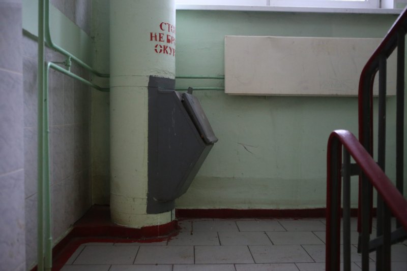 Мусоропровод в общежитии