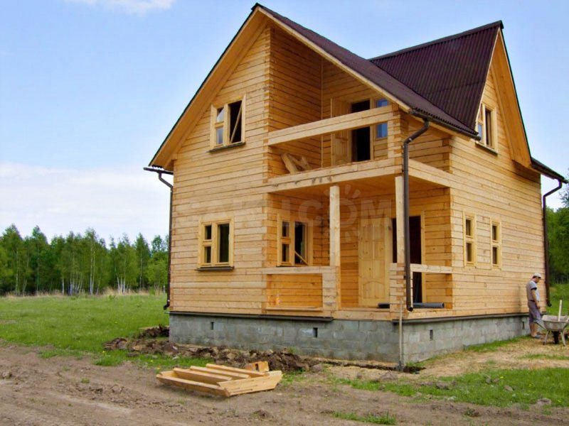 Постройка домов из бруса