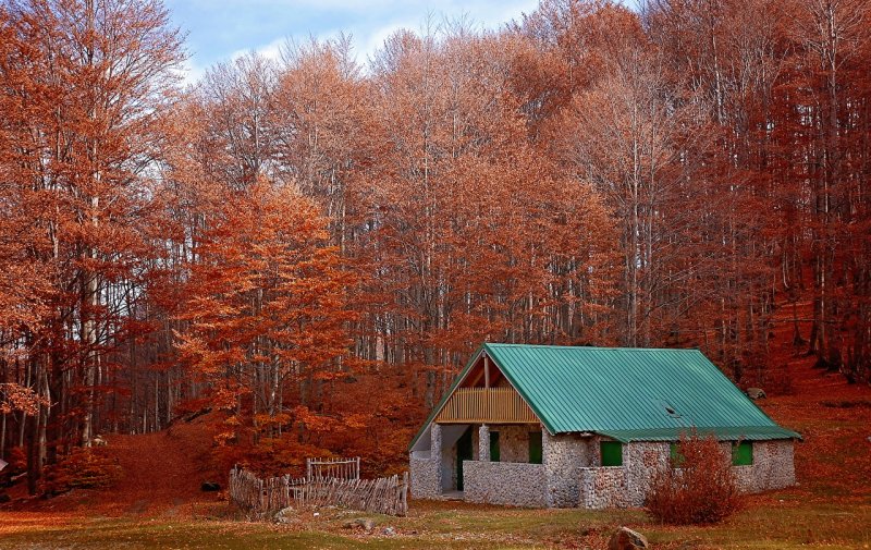 Осень в деревне
