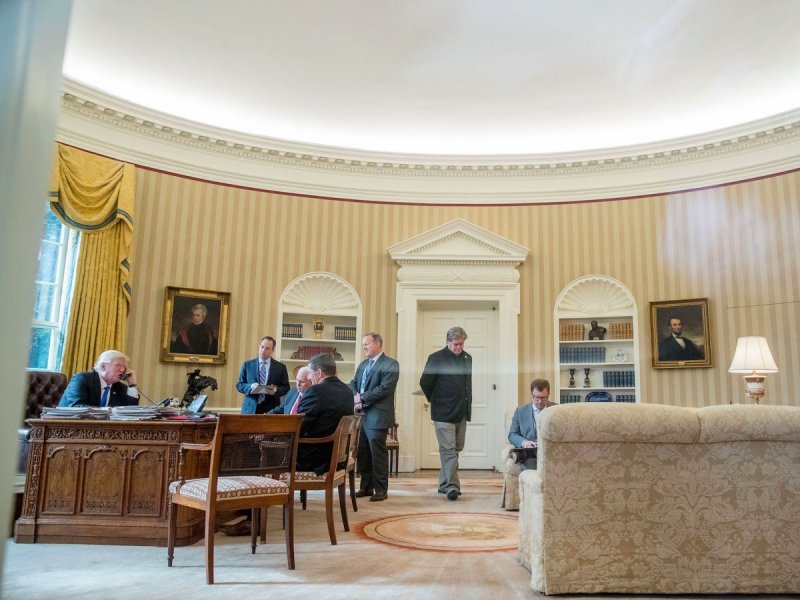 Зал резиденция президента США