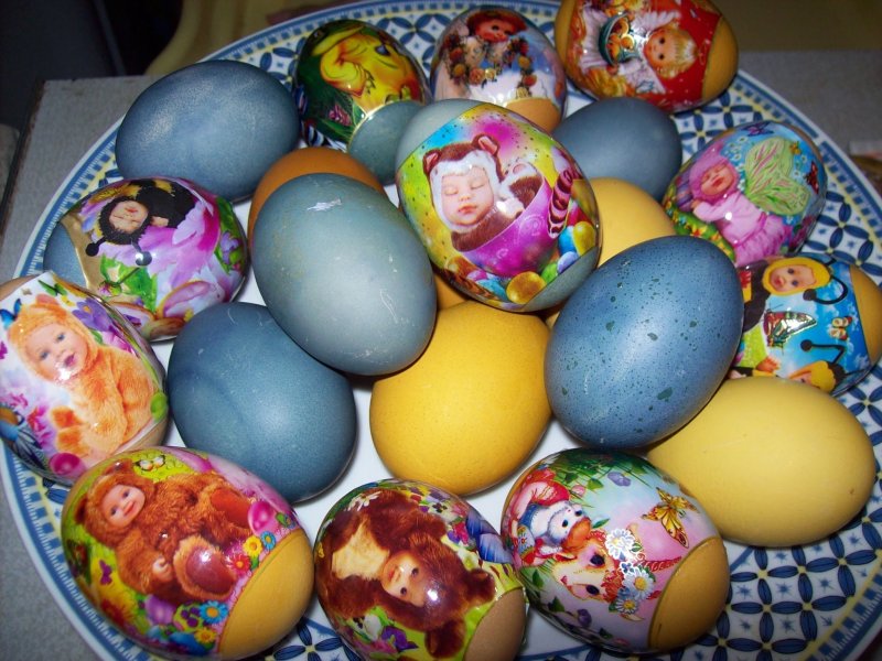 Пасхальное яйцо домашнее
