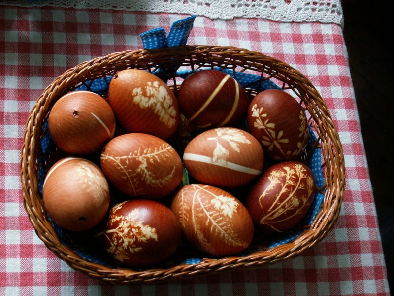 Крашенки на Пасху