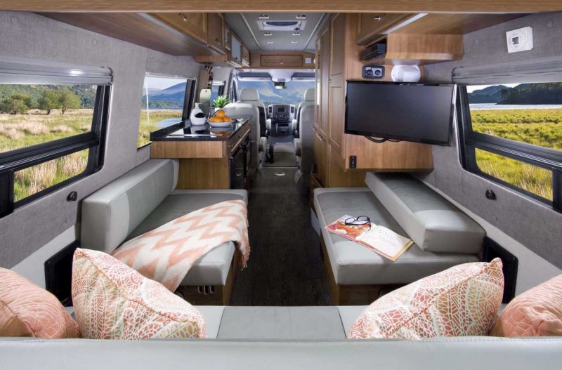 Mercedes Sprinter Camper van Interior