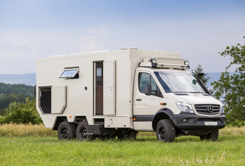 Mercedes автодом 6x6