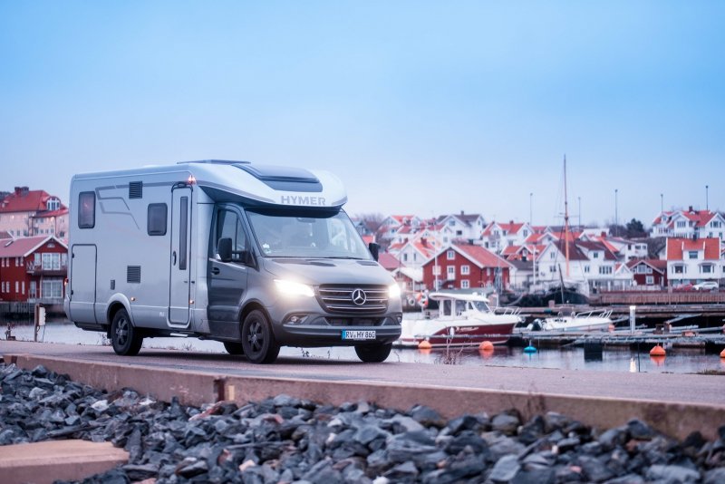 Мерседес автодом Hymer 4wd