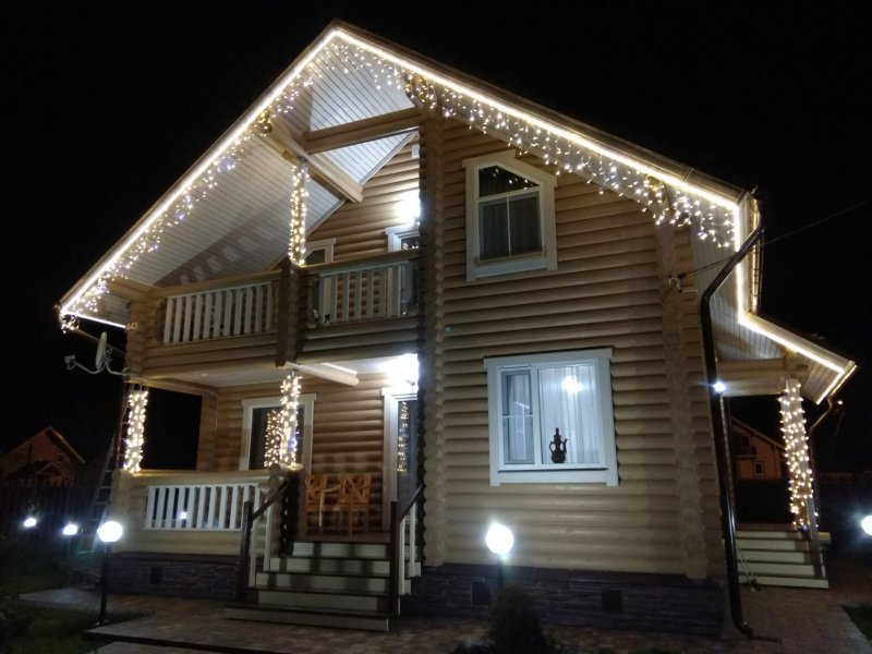 Освещение загородного дома