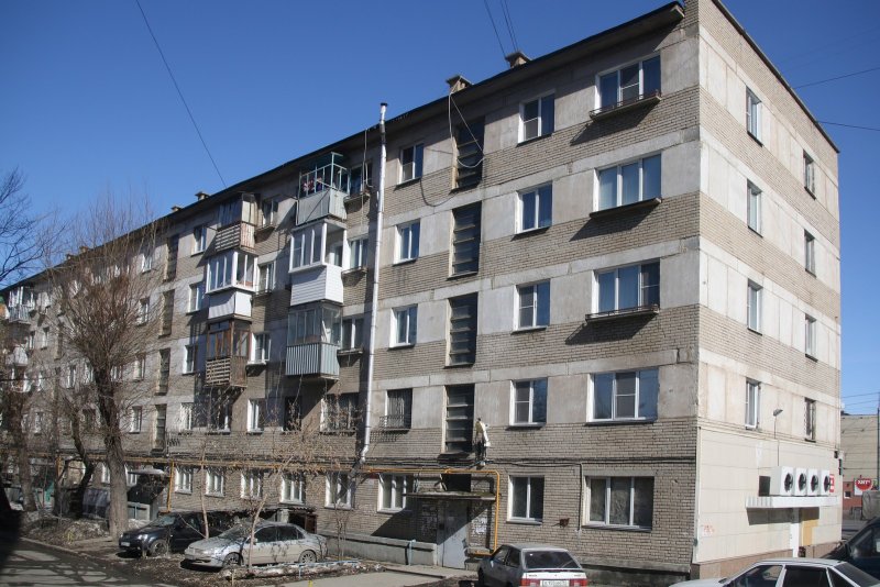 Хрущевка Челябинск дом