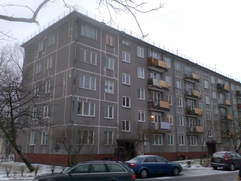 Панельная брежневка 5 этажей