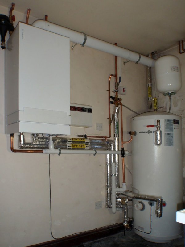 Газовый котел в котельной