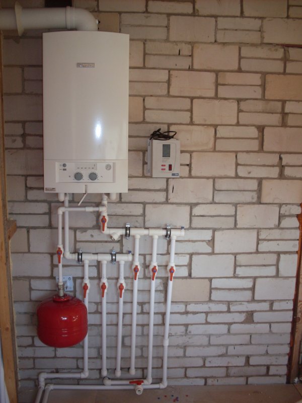 Обвязка отопления газового котла Bosch 6000