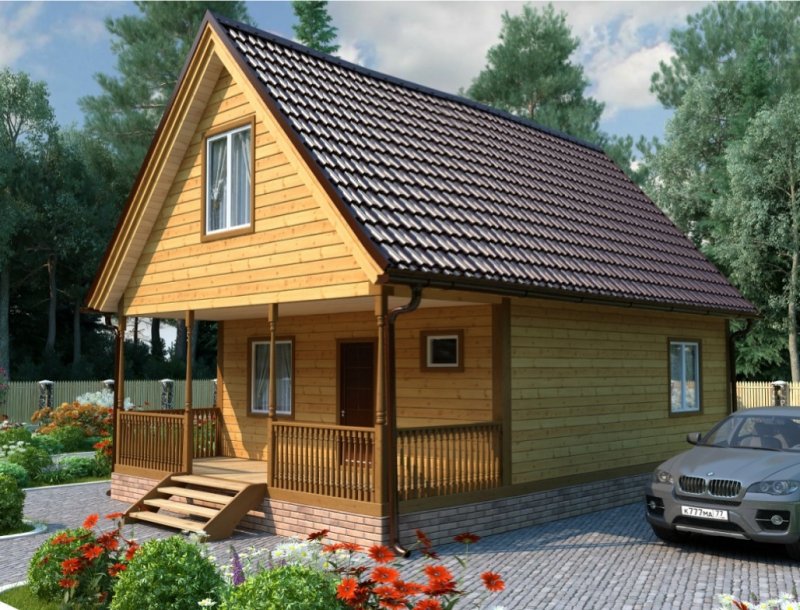 Каркасный дом 6х9
