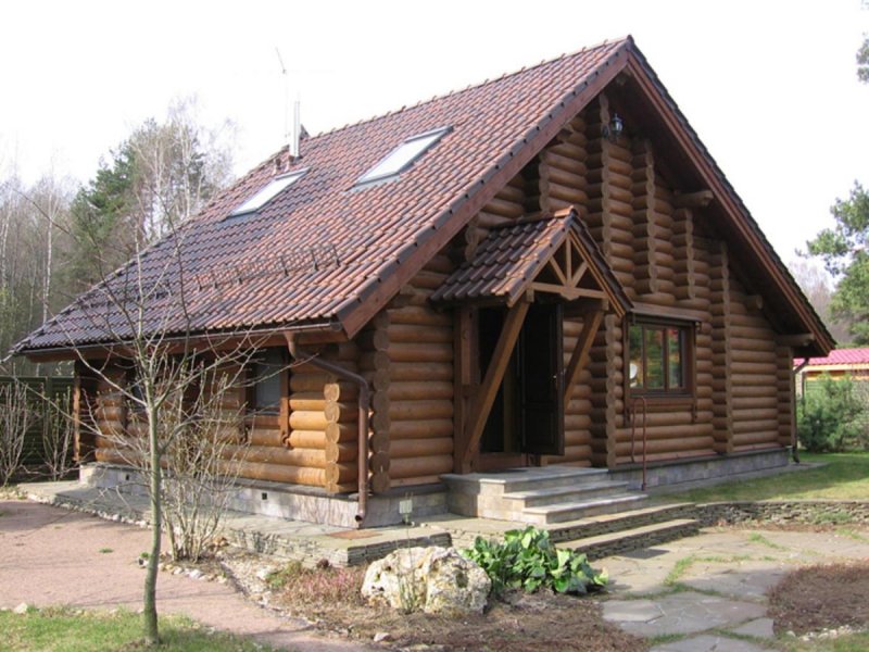 Сибирский бревенчатый дом