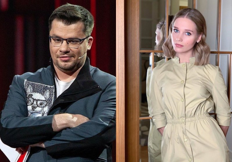 Анастасия Асмус и Гарик Харламов с дочкой