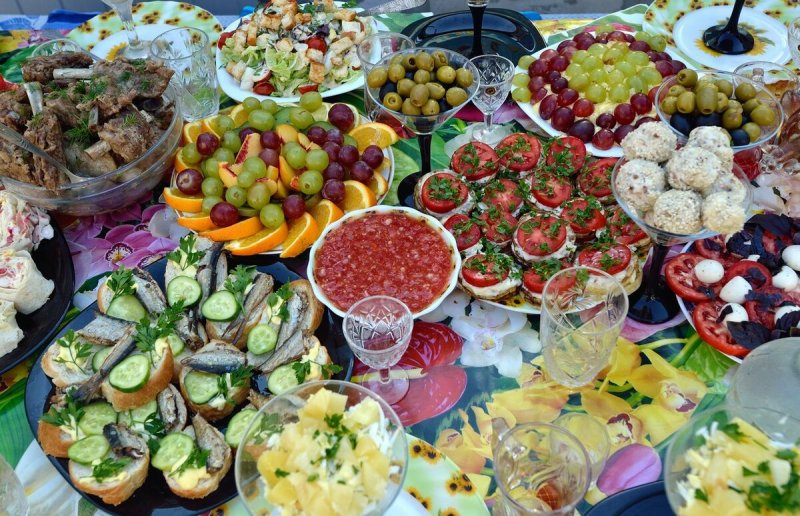 Праздничное меню на день рождения