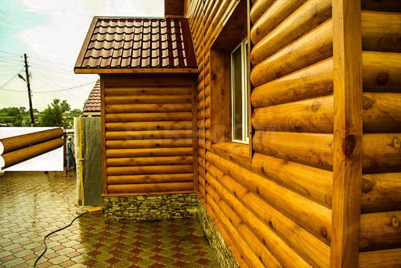 Металлосайдинг блок Хаус