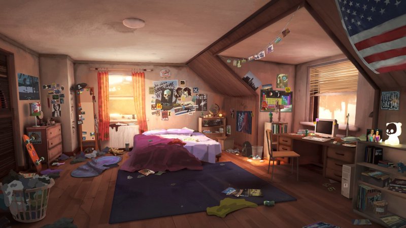 Life is Strange комната Макс
