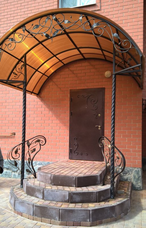 Крыльцо ковка
