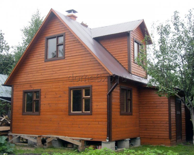 Брусовой дом 4х6