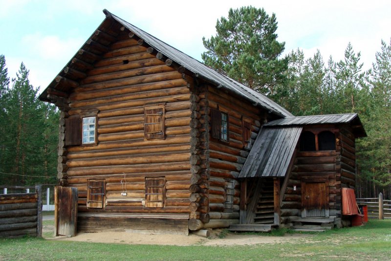 Планировка сруба пятистенка