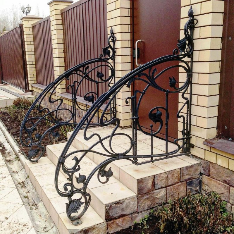 Крыльцо ковка