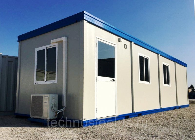 Блок-контейнер связи 3500х2400х2500, БКС-01
