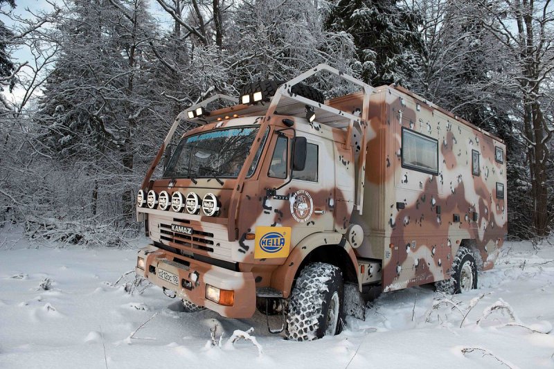 КАМАЗ 43118 кунг автодом
