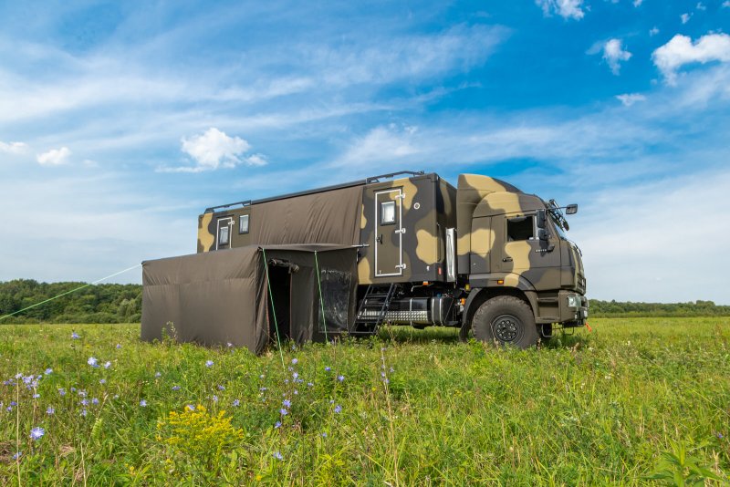 КАМАЗ 43118 дом на колесах