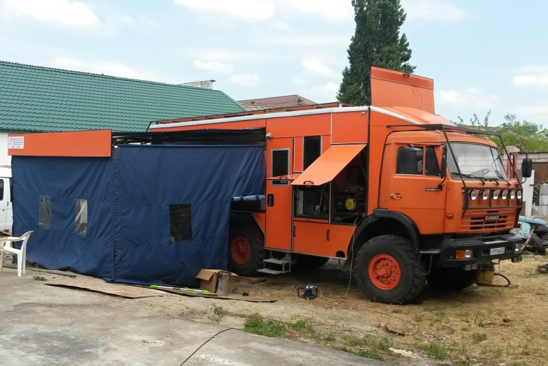 КАМАЗ 4на4 автодом