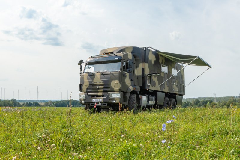 КАМАЗ 43118 автодом сауна