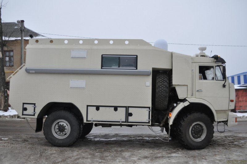 Автодом КАМАЗ 43118 планировка