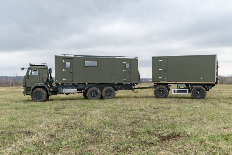 КАМАЗ 43118 дом на колесах
