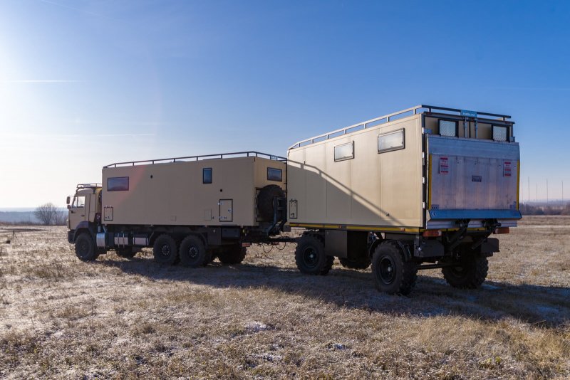 КАМАЗ 43118 премиум автодом с хамамом